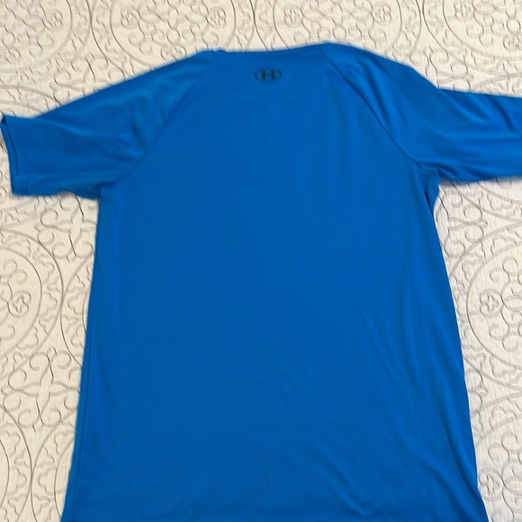 3/$15 Under Armour Blue Short Sleeve Tee - Picture 2 of 4